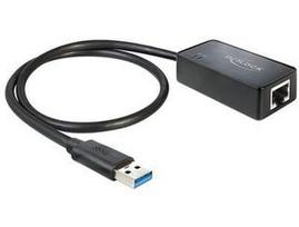 usb network adapter - Delock Adapter USB to Gigabit LAN Black - 2 nuotrauka