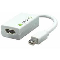 adapteris hdmi to displayport - Techly Adapter Mini Displayport to HDMI White 0.15m - 1 nuotrauka