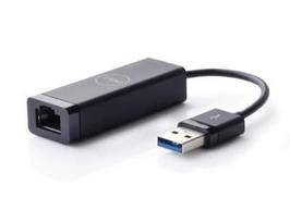 dell usb ethernet adapteris - Dell SuperSpeed USB To Gigabit Ethernet Adapter Black - 3 nuotrauka