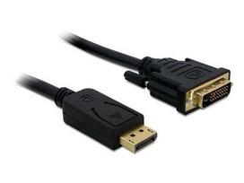 displayport to dvi - Delock Cable Displayport to DVI 1m Black - 2 nuotrauka