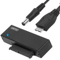 sata to usb - Unitek Adapter SATA / USB Black - 1 nuotrauka