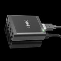 usb y cable - Unitek Cable RJ45 / RJ45 Black 1m - 7 nuotrauka