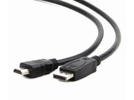 hdmi to displayport kabelis - Gembird Cable Displayport / HDMI Black 10m - 1 nuotrauka