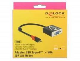 usb vga adapteris - Delock Adapter VGA / USB - 1 nuotrauka