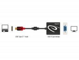 usb vga adapteris - Delock Adapter VGA / USB - 2 nuotrauka