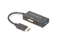 dvi hdmi lanberg - Assmann Converter Cable Mini DisplayPort HDMI / DVI / VGA - 1 nuotrauka