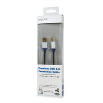 LogiLink Cable Micro USB / USB Black 2 m