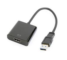 Pirkti Gembird Adapter HDMI / USB Black - Photo 3