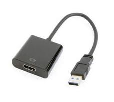 Pirkti Gembird Adapter HDMI / USB Black - Photo 5