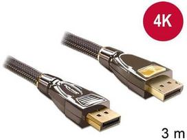 cable displayport 2.1 3m - Delock Cable Displayport 1.2 to Displayport 1.2 1m - 1 nuotrauka