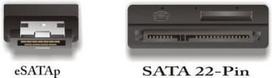 esata sata - Delock Cable eSATA / SATA 0.5m - 2 nuotrauka