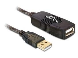 usb 2.0 female usb 2.0 male - Delock Cable USB / USB Black 15m - 2 nuotrauka