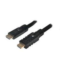 hdmi laidas 20m - LogiLink Cable HDMI / HDMI Black 20 m - 1 nuotrauka
