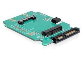 msata adapteris - Delock SATA 22-pin to mSATA Adapter - 1 nuotrauka