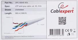 cat5e utp 305 - Gembird UPC-5004E-SOL Cable 304m - 4 nuotrauka