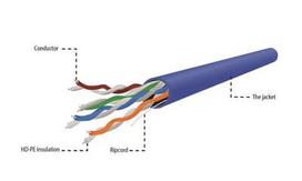 lan kabelis 305m - Gembird CAT 5e UTP Cable Blue 305m - 2 nuotrauka