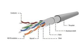 ftp cat5e - Gembird CAT 5e FTP Cable Grey 100m - 3 nuotrauka