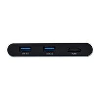 2 usb power adapteris - i-Tec USB-C HDMI Travel Adapter PD/Data - 5 nuotrauka
