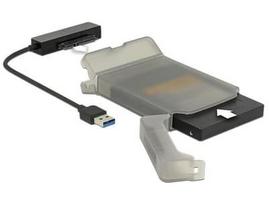 sata m 2 adapteris - Delock USB 3.0 / SATA Black - 4 nuotrauka