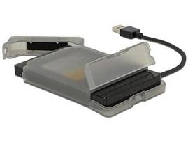 sata m 2 adapteris - Delock USB 3.0 / SATA Black - 5 nuotrauka