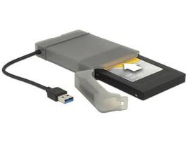 sata m 2 adapteris - Delock USB 3.0 / SATA Black - 6 nuotrauka