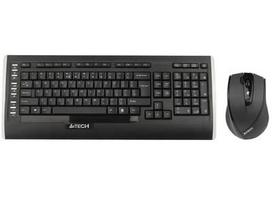 belaide pelyte su klaviatura - A4Tech V-Track 9300F Wireless Keyboard + Mouse Set - 3 nuotrauka