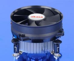 processoriu ausintuvas - Akasa Fan AK-CC7108EP01 Black - 2 nuotrauka