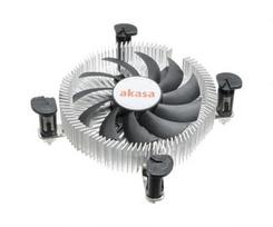 Akasa CPU Cooler Low Profile AK-CC7124EP01 74mm