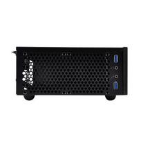 korpusas silverstone - SilverStone Case Milo Series ML09 Black - 2 nuotrauka