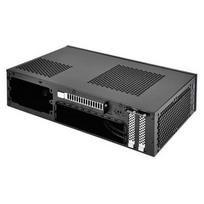 korpusas silverstone - SilverStone Case Milo Series ML09 Black - 3 nuotrauka