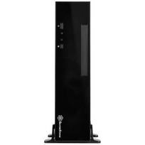 korpusas silverstone - SilverStone Case Milo Series ML09 Black - 5 nuotrauka