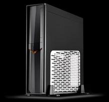 korpusas silverstone - SilverStone SST-RVZ02B-W Tower Black - 1 nuotrauka