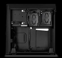 korpusas silverstone - SilverStone SST-RVZ02B-W Tower Black - 5 nuotrauka
