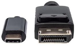hdmi to displayport kabelis - Manhattan USB-C to HDMI Monitor Cable 152235 - 3 nuotrauka