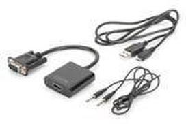 hdmi to audio - Digitus VGA to HDMI Converter DA-70473 - 4 nuotrauka