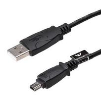 mini b usb cable - Akyga Cable Mini USB / USB Black 1m - 1 nuotrauka