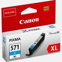 spausdintuvo canon kasetes - Rašalinio spausdintuvo kasetė Canon CLI-571C XL Cyan - 4 nuotrauka
