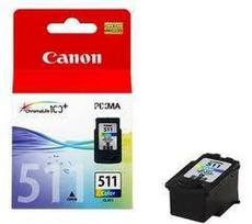 rasalai spausdintuvo - Rašalinio spausdintuvo kasetė Canon Pixma CL-511, spalvota - 4 nuotrauka