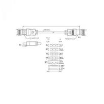 hdmi hdmi kabelis 15m - ART Cable HDMI/HDMI 15m - 2 nuotrauka