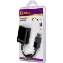 vga kabelis - Sandberg Adapter Displayport to VGA - 2 nuotrauka