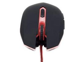 gaming pele - Gembird MUSG-001-R Red (Raudona) - 4 nuotrauka