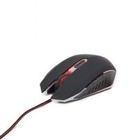 gaming pele - Gembird MUSG-001-R Red (Raudona) - 5 nuotrauka