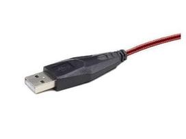 gaming pele - Gembird MUSG-001-R Red (Raudona) - 7 nuotrauka