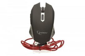 gaming pele - Gembird MUSG-001-R Red (Raudona) - 8 nuotrauka