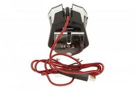 gaming pele - Gembird MUSG-001-R Red (Raudona) - 11 nuotrauka