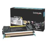 Lexmark X746A1YG Toneris Cartridge, Geltona