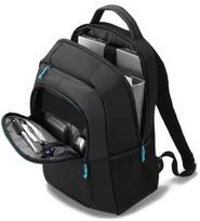 kompiuterio 14 deklas - Dicota Spin Backpack 14-15.6 Black - 3 nuotrauka