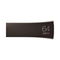 usb drives 64gb - Samsung Drive Bar Plus 64GB Titan Grey (Pilkas) - 10 nuotrauka