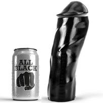 all black dildo - Falo imitatorius All Black 22 cm - 1 nuotrauka