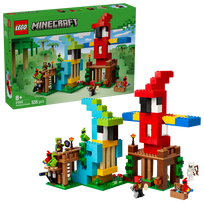 lego minecraft - LEGO Minecraft The Parrot Houses 21282 - 1 nuotrauka